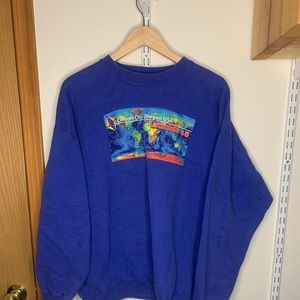 Blue crewneck